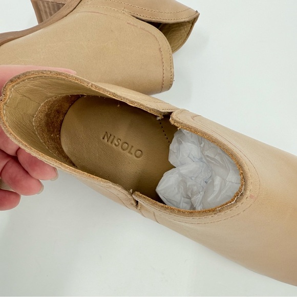 Nisolo Women's Mia Ankle Bootie in Almond Size 6 - Picture 9 of 13